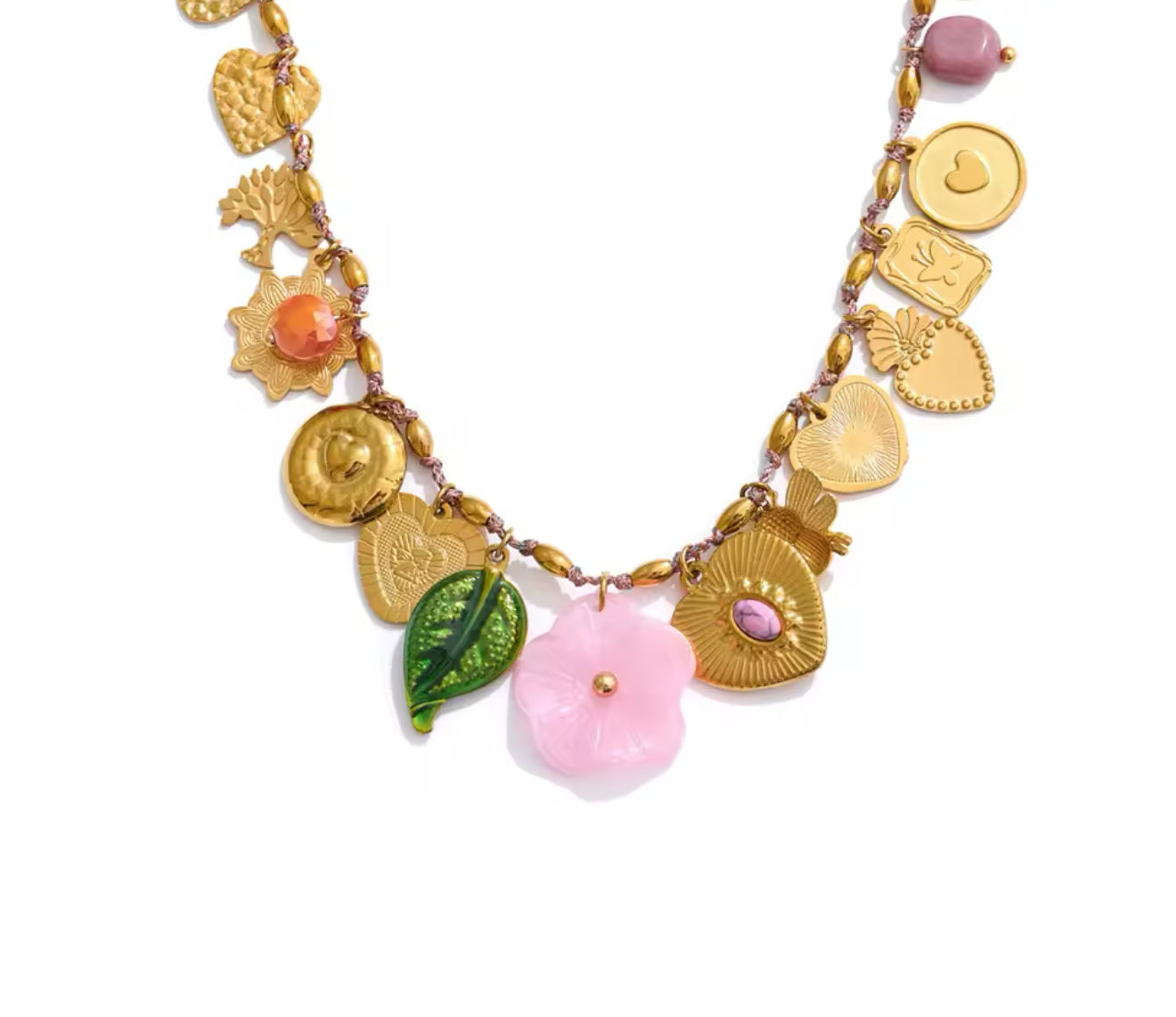 Collier Jardin Doré
