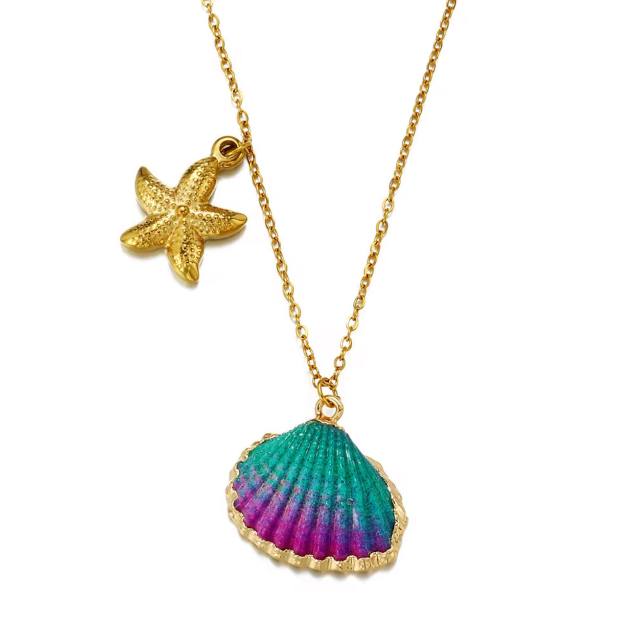 Colliers Coquillage Pop