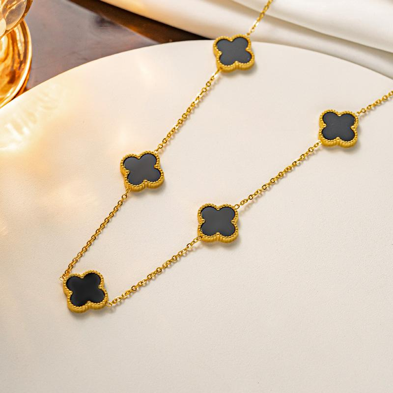 Collier Trèfle Précieux