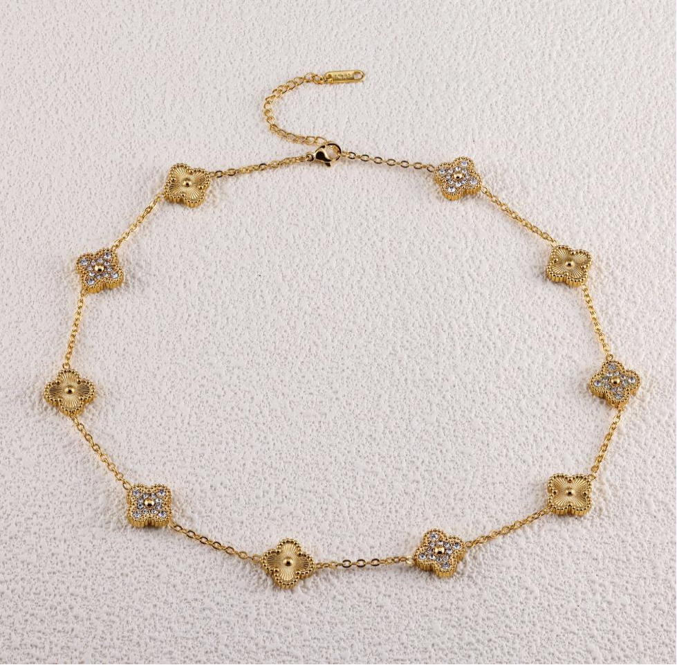 Collier Trèfle Lumière