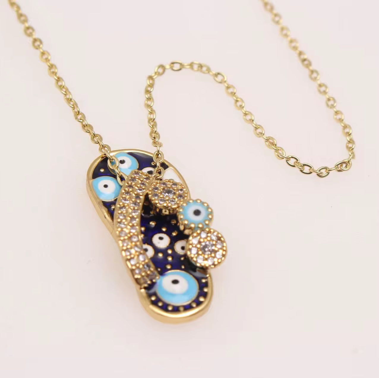 Collier Œil Bleu