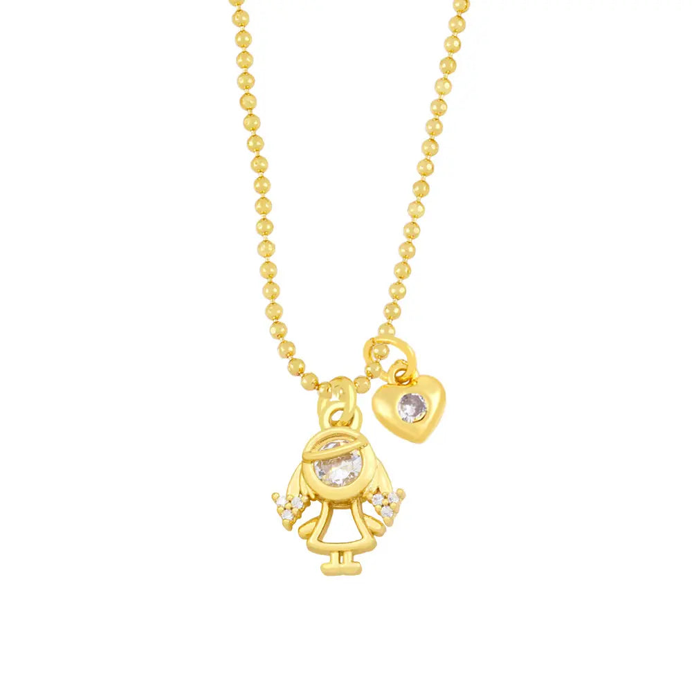 Collier Duo Doré