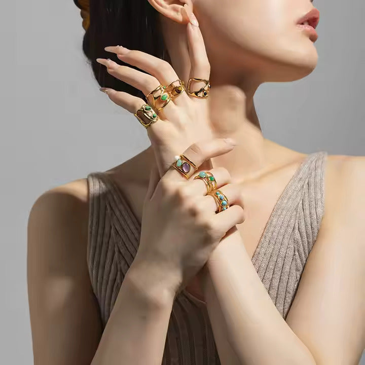 Bague Flora Tria
