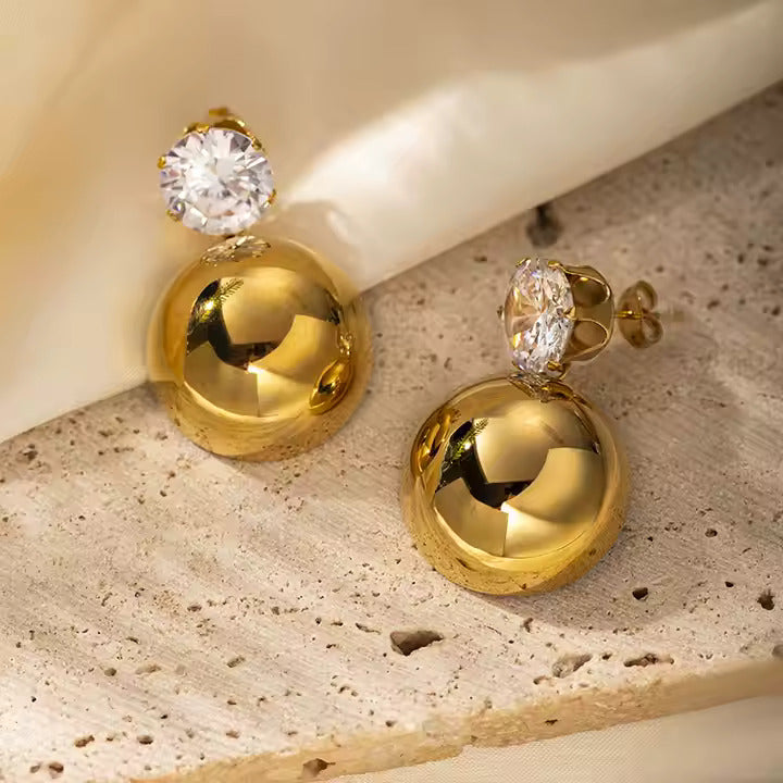 Boucles D'oreille Nuit Dorée