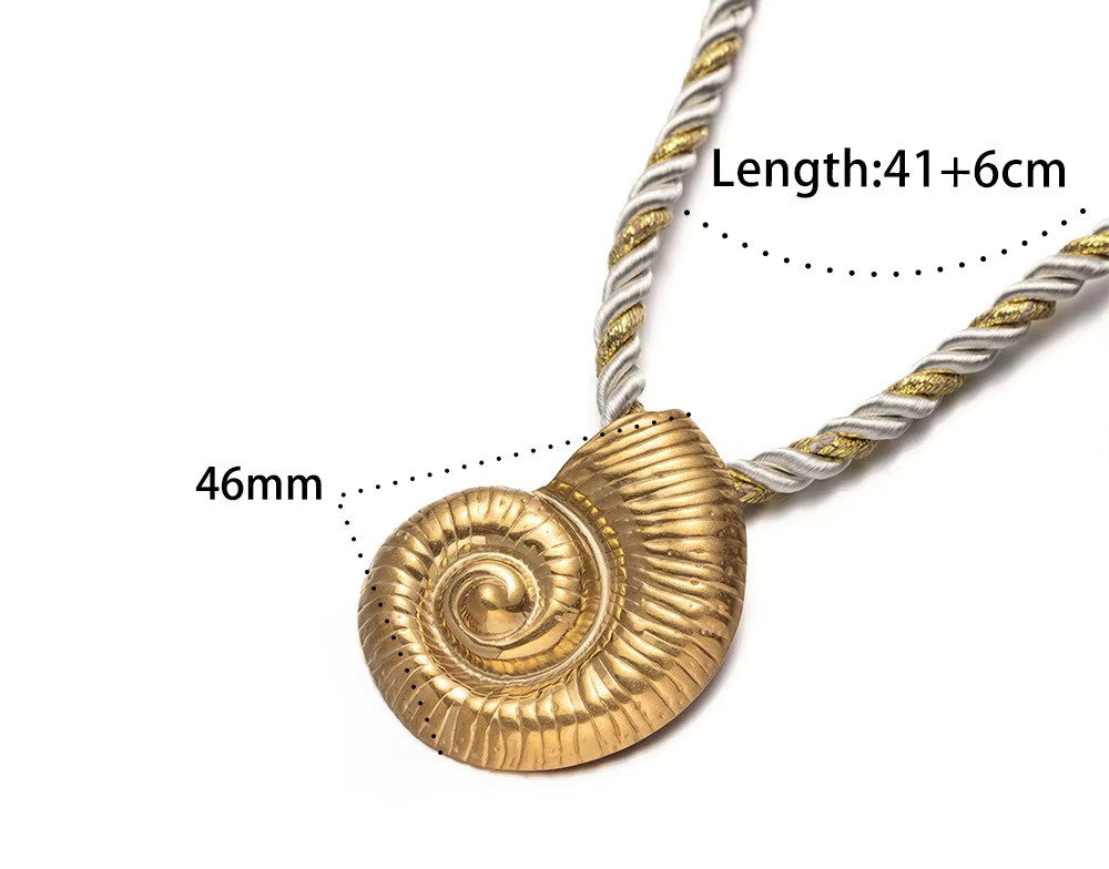 Collier Coquille Solis