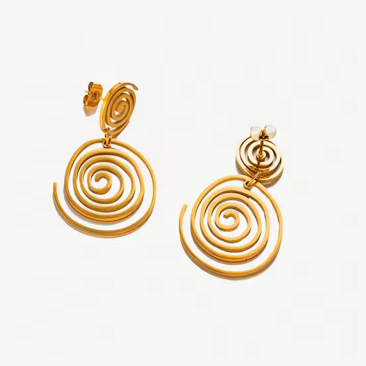 Boucles D'oreille Infinity Loops