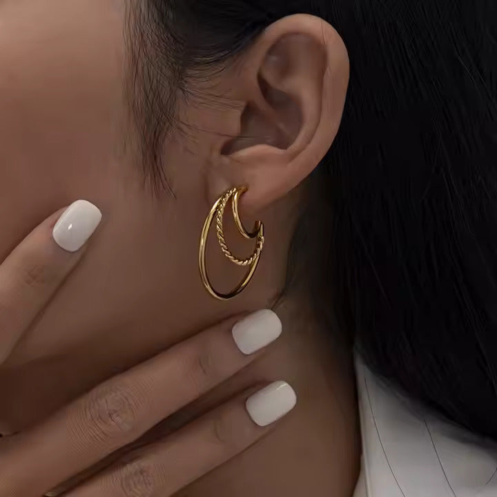 Boucles D'oreille Dualia