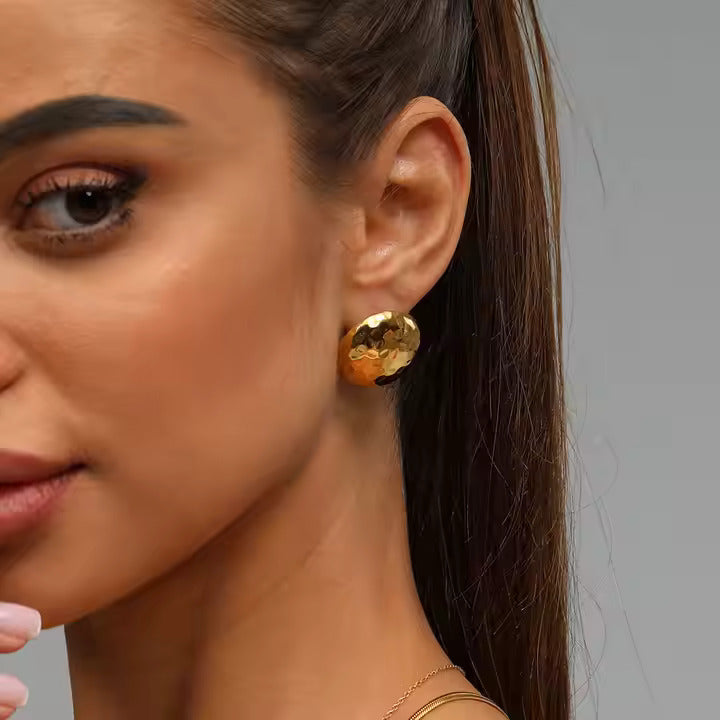 Boucles D'oreille Forme Libre