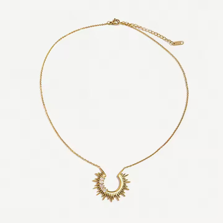Golden necklace