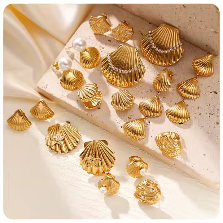 Boucles D'oreille Trésors Marins