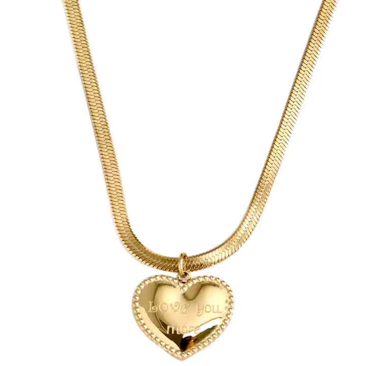 Collier Cœur Cristal