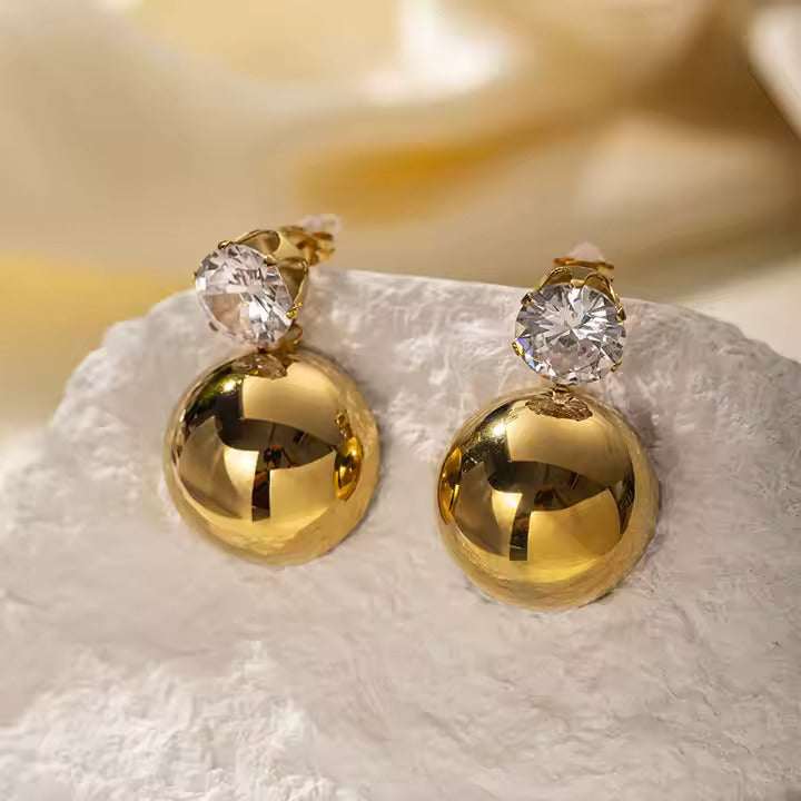 Boucles D'oreille Nuit Dorée