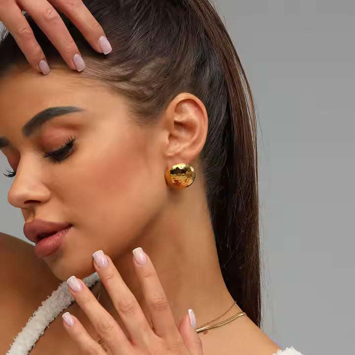 Boucles D'oreille Forme Libre