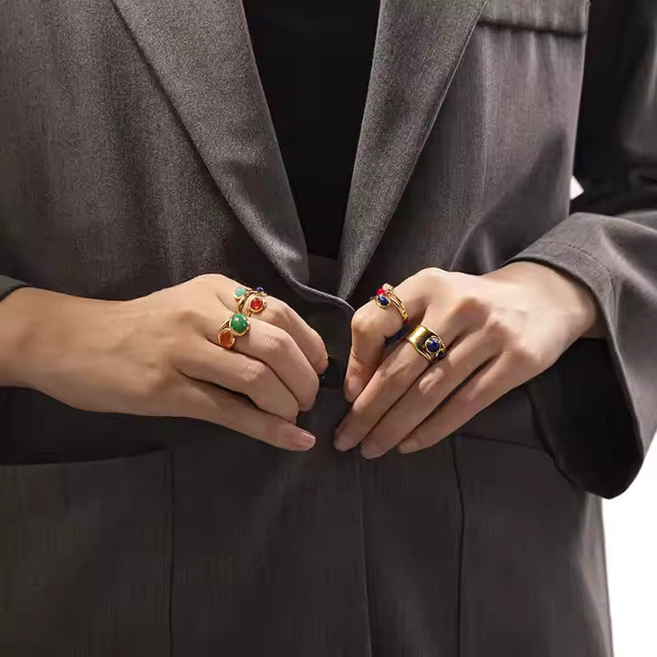 Bague Tétraflore