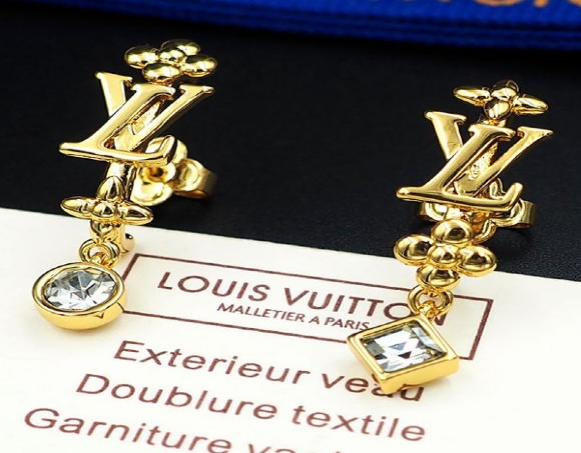 Boucles D'Oreilles LVX  en Acier Inoxydable & Gravé