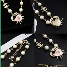 Collier Fleur Coloré – Collection Signature / Gravé