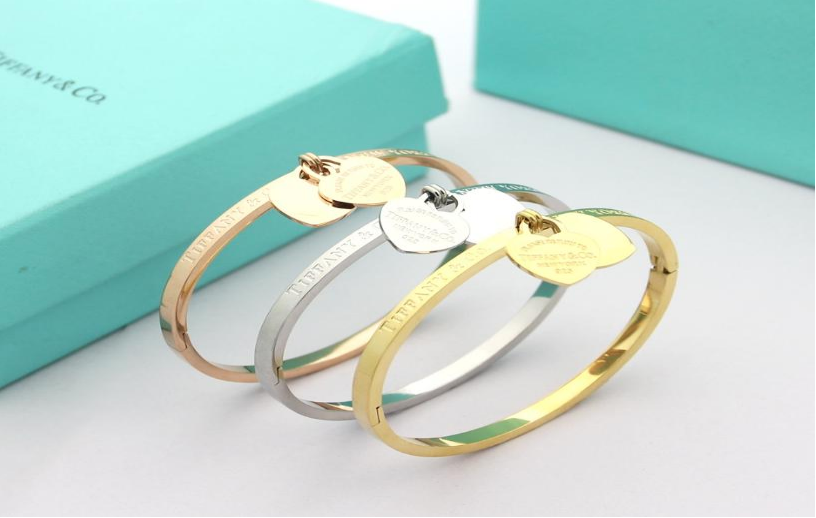 Bracelet Cœur Doré – Collection Signature / Gravé