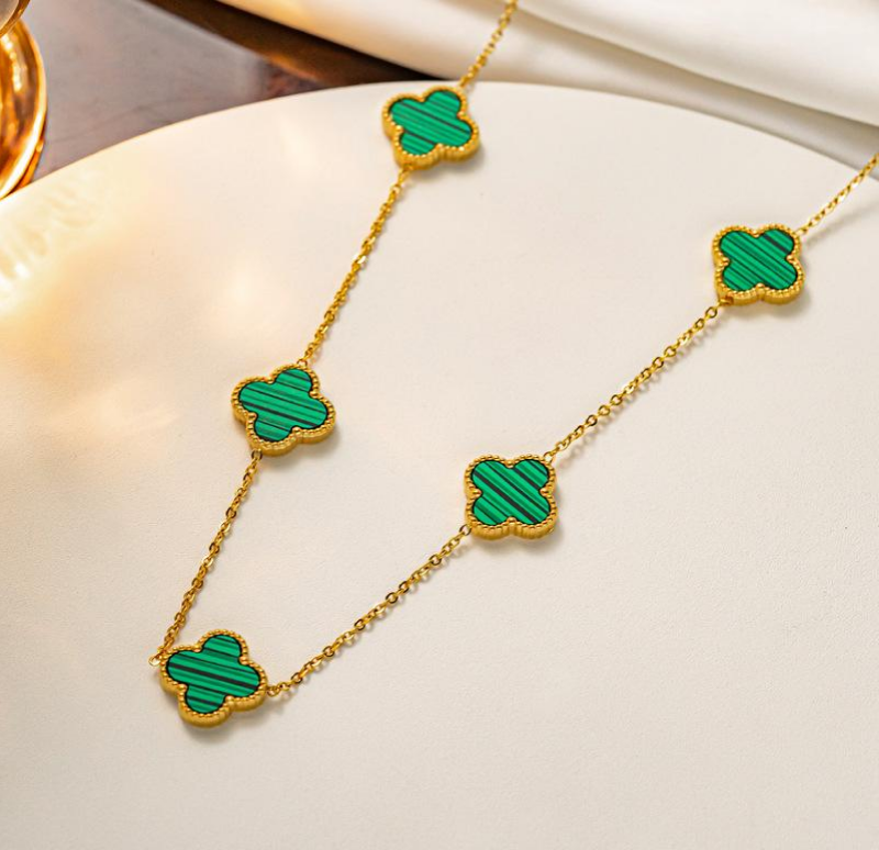 Collier Trèfle Précieux
